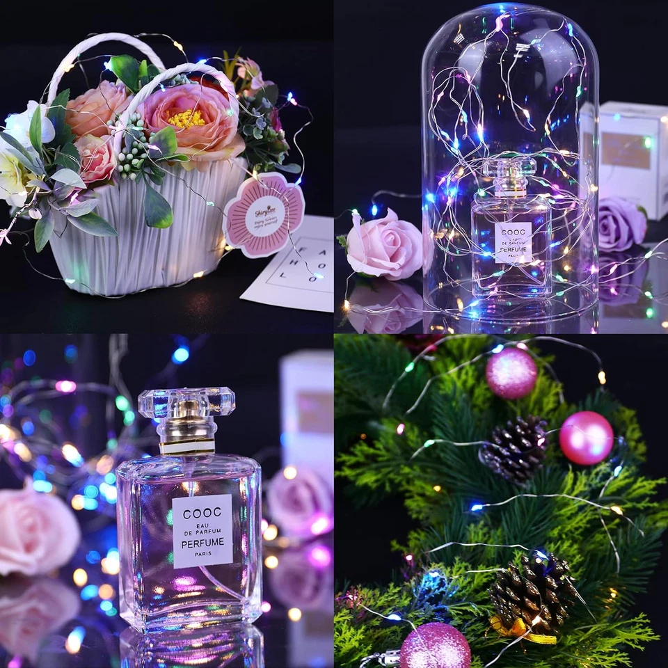 Luci LED a Batteria 15 Pezzi Mini Luci Stringa 2M 20Leds Impermeabile Lampada a  - Immagine 4 di 4