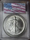New Listing1991 1oz American Silver Eagle PCGS Gem UNC 9/11 WTC Ground Zero Recovery