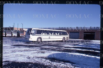 GREEN BUS LINES. GM RTS BUS #1003. Queens (NY). Original Slide 1980.