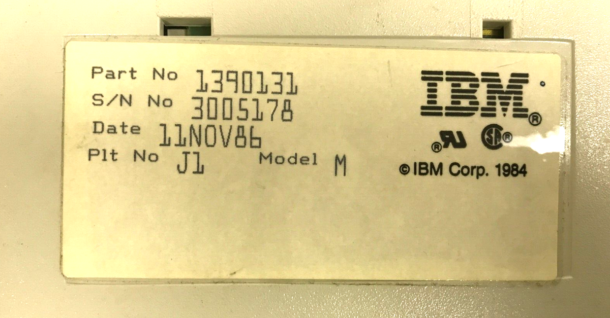IBM Model M Terminal Vintage Clicky Mechanical Keyboard 122-Key