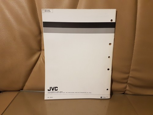 JVC DR E22BK / DR E22LBK Service Manual manual manual manual de instrucciones - Imagen 2 de 2