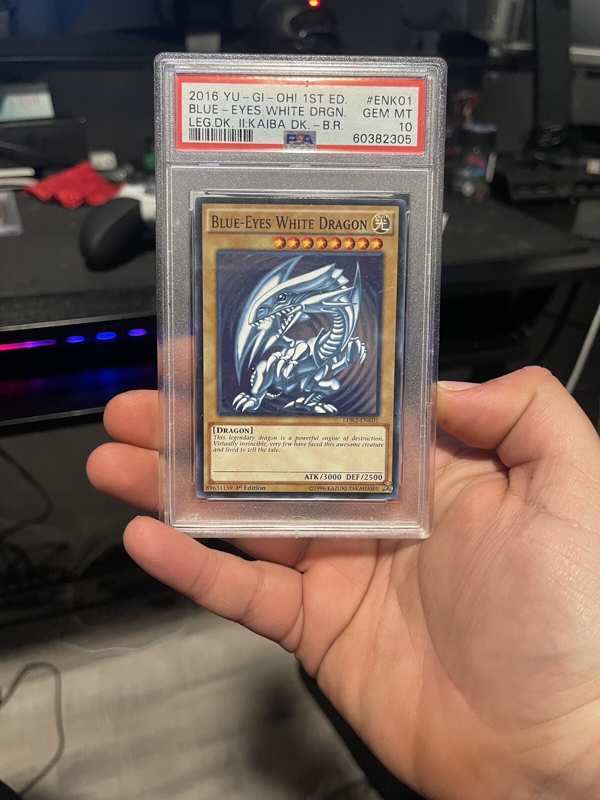 Blueeyes White Dragon LDK2ENK01 Kaiba Deck 1st Edition PSA 10 Gem eBay