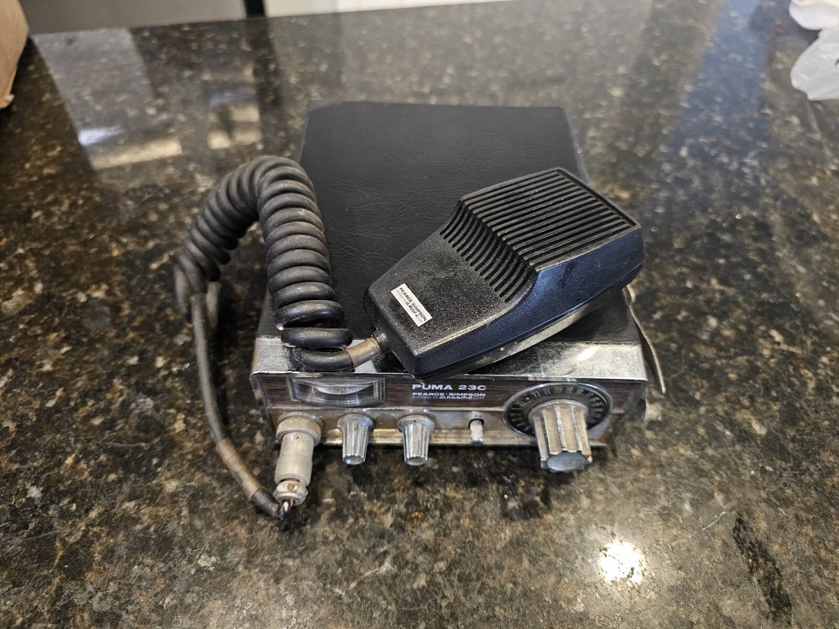 Vintage Pearce-Simpson Puma 23C Cb Radio | eBay