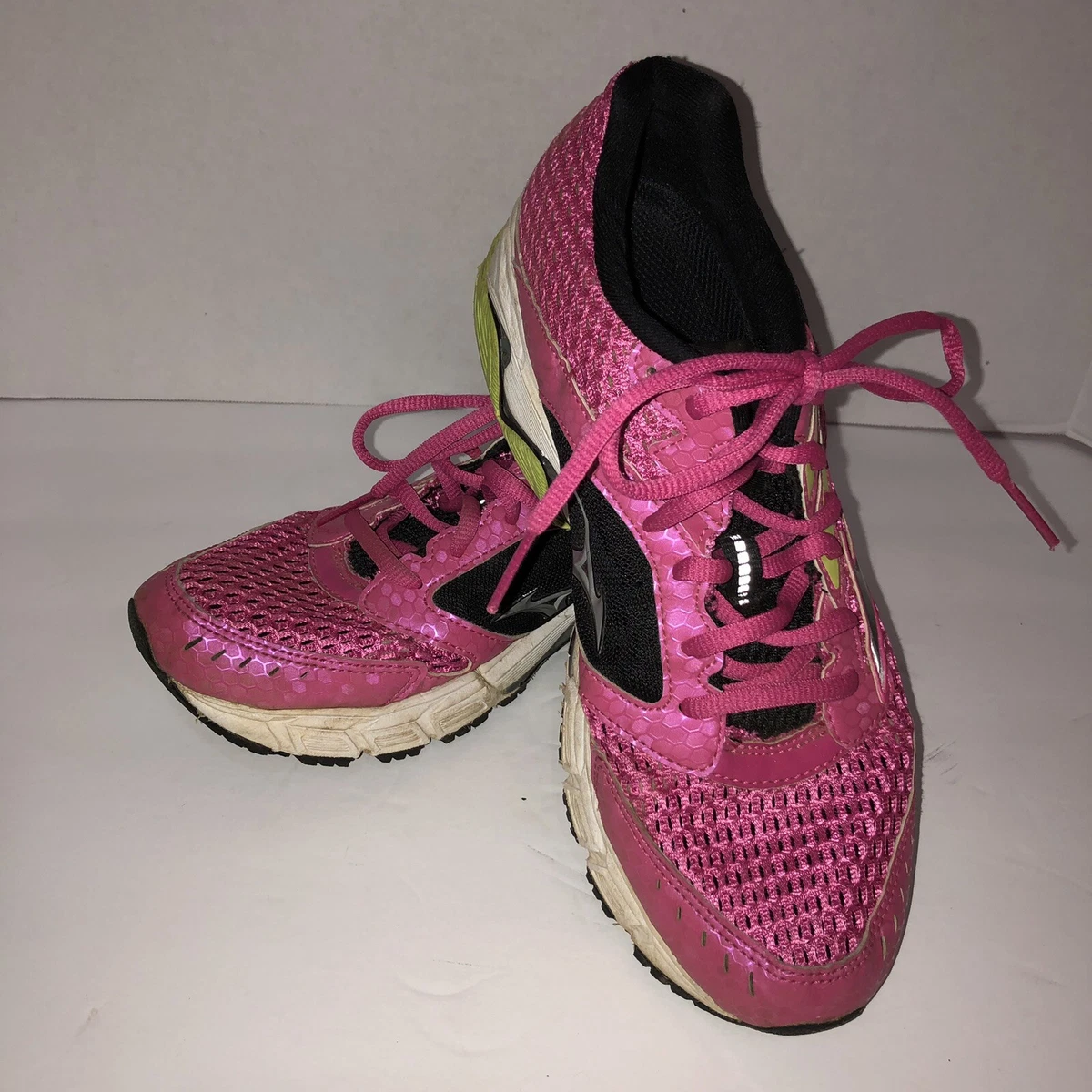 Women s Mizuno Wave Inspire 9 Running Shoes Sneakers Size 7.5 M Pink Black