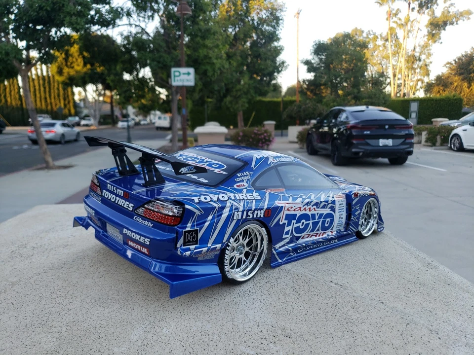 200mm 1/10 Custom Paint S15 4Tec-2 drift RDS HPI Apex2 MST TT02 Body Only - Image 4 of 4