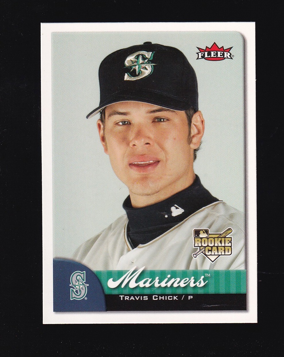 2007 Fleer Travis Chick Rookie #361 Seattle Mariners