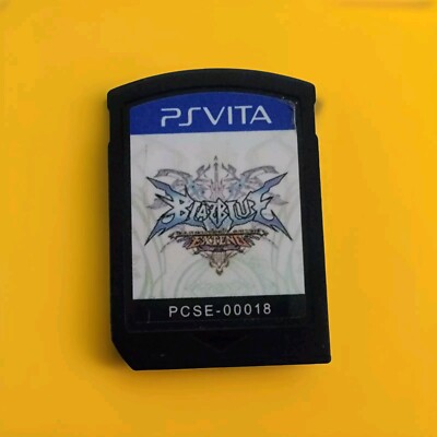 Blazblue Continuum Shift Extend Sony Playstation Vita GameOnly : Tested Working.