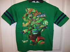 TMNT Teenage Mutant Ninja Turtles Attack Shirt Boys Size 4 NWT