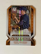 KENT EMANUEL 2013 ELITE EXTRA EDITION DIE CUT ROOKIE 01/10 ASTROS #198