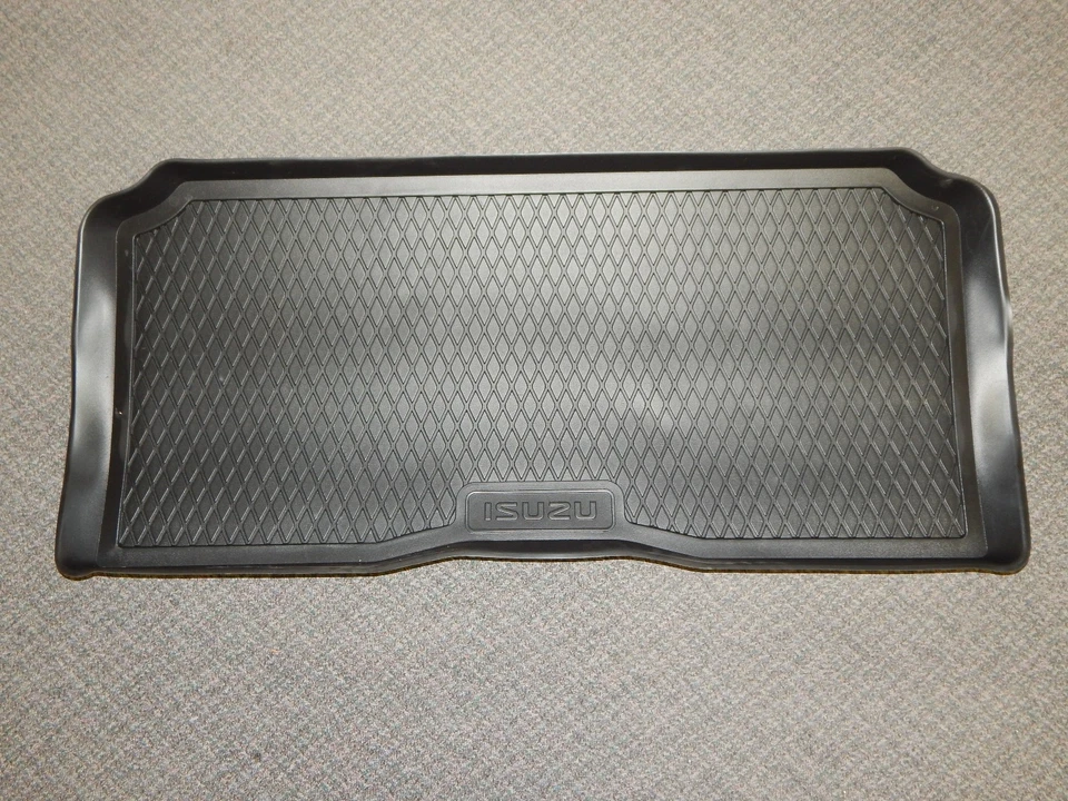 New OEM 2002-2009 Isuzu Ascender Rear Cargo Tray Floor Mat Black Chevy GMC 3 Row - Image 2 of 4