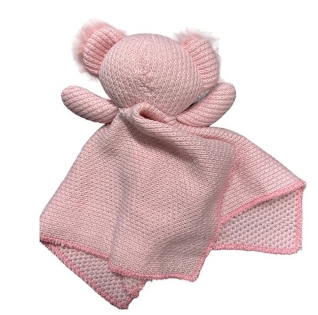 Walgreens Moon And Stars Pink Baby Koala Lovey Security Blanket
