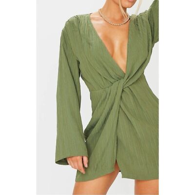 olive green dress pretty little thing Olive Green Bridesmaid Dresses