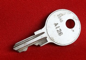 MEC-O-MATIC DISPENSER MASTER KEY NUMBER A126