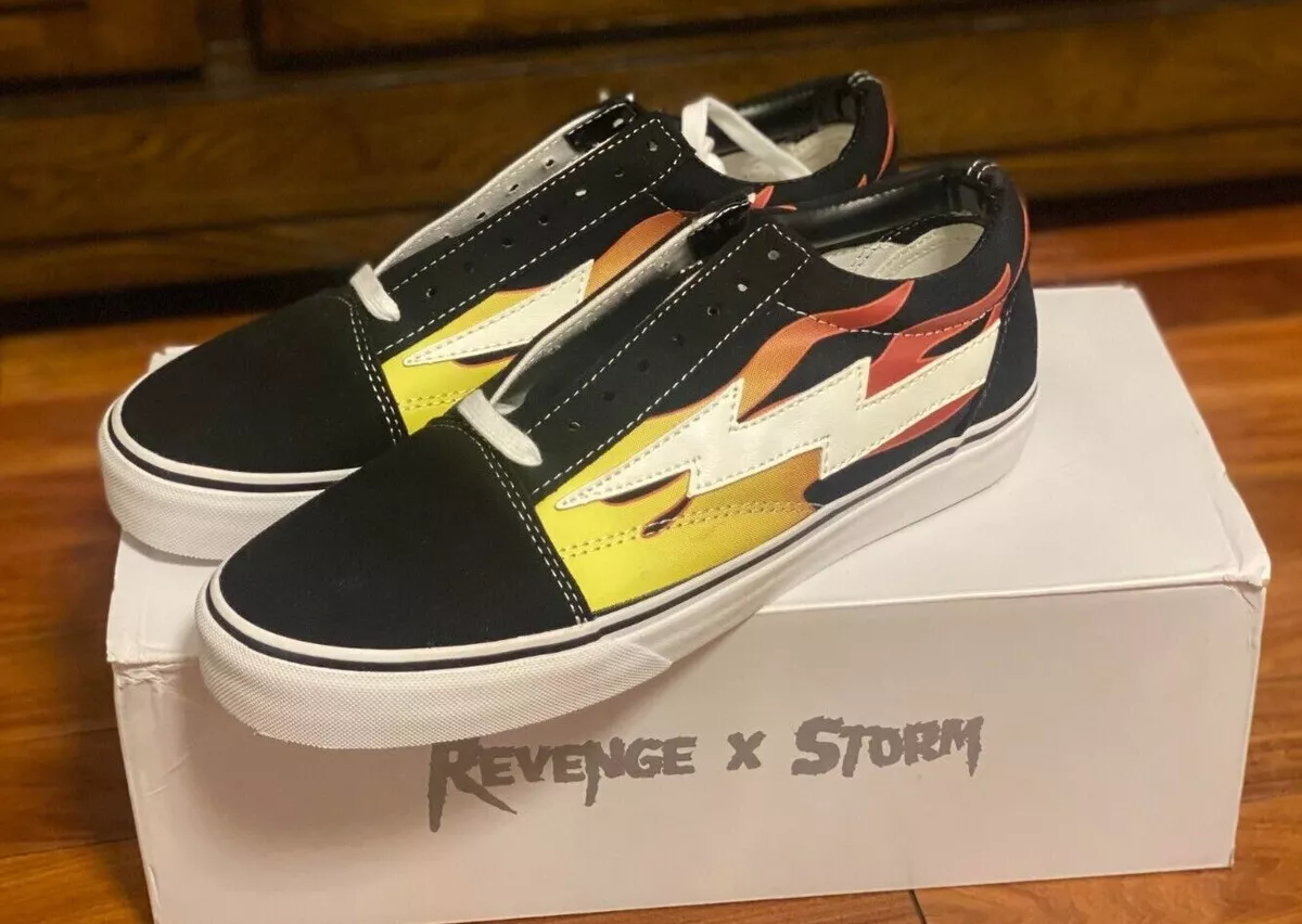 Vans x revenge storm black sale
