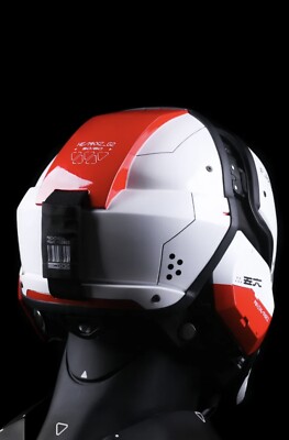 Machine56 Wearable 2020 Red And White M56-HE/G1-FM56 helmet | eBay