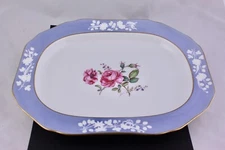 SPODE COPELAND CHINA MARITIME ROSE 16" OVAL SERVING PLATTER - MINT