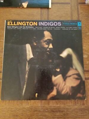 Duke Ellington ''Ellington Indigos'' Vinyl Record 1958 VG/EX