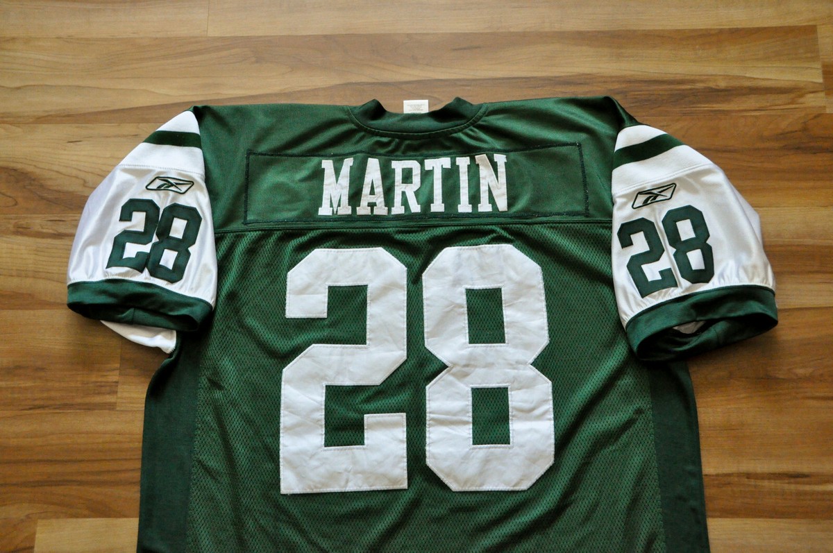 Curtis Martin New York Jets Reebok Jersey On Field Authentic