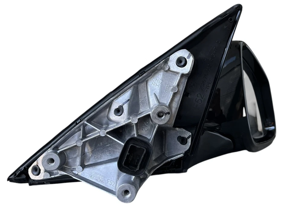 #4 Espejo retrovisor derecho negro pasajero bmw serie 1 f52 2017 2018 2019 2020 5 pines Foto 2 de 4