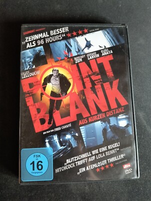 Film Point Blank - Aus kurzer Distanz DVD FSK 16 Thriller - Neuwertig 