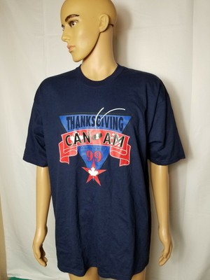 Vintage 1999 Hockey Tee Shirt Canada vs America ...