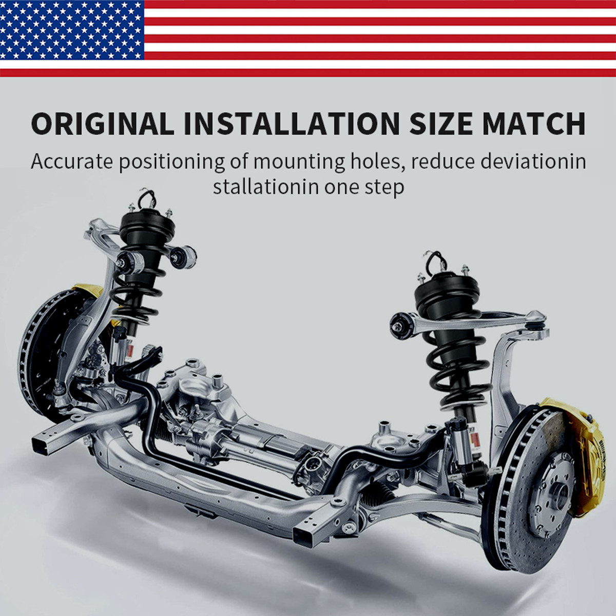 Pair Front Shock Absorber Struts Magnetic Ride OEM For Audi R8 V8 V10 2007-2015