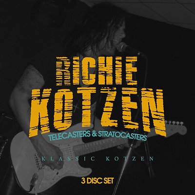 RICHIE KOTZEN - TELECASTERS & STRATOCASTERS -KLASSIC KOTZEN 3 CD NEU