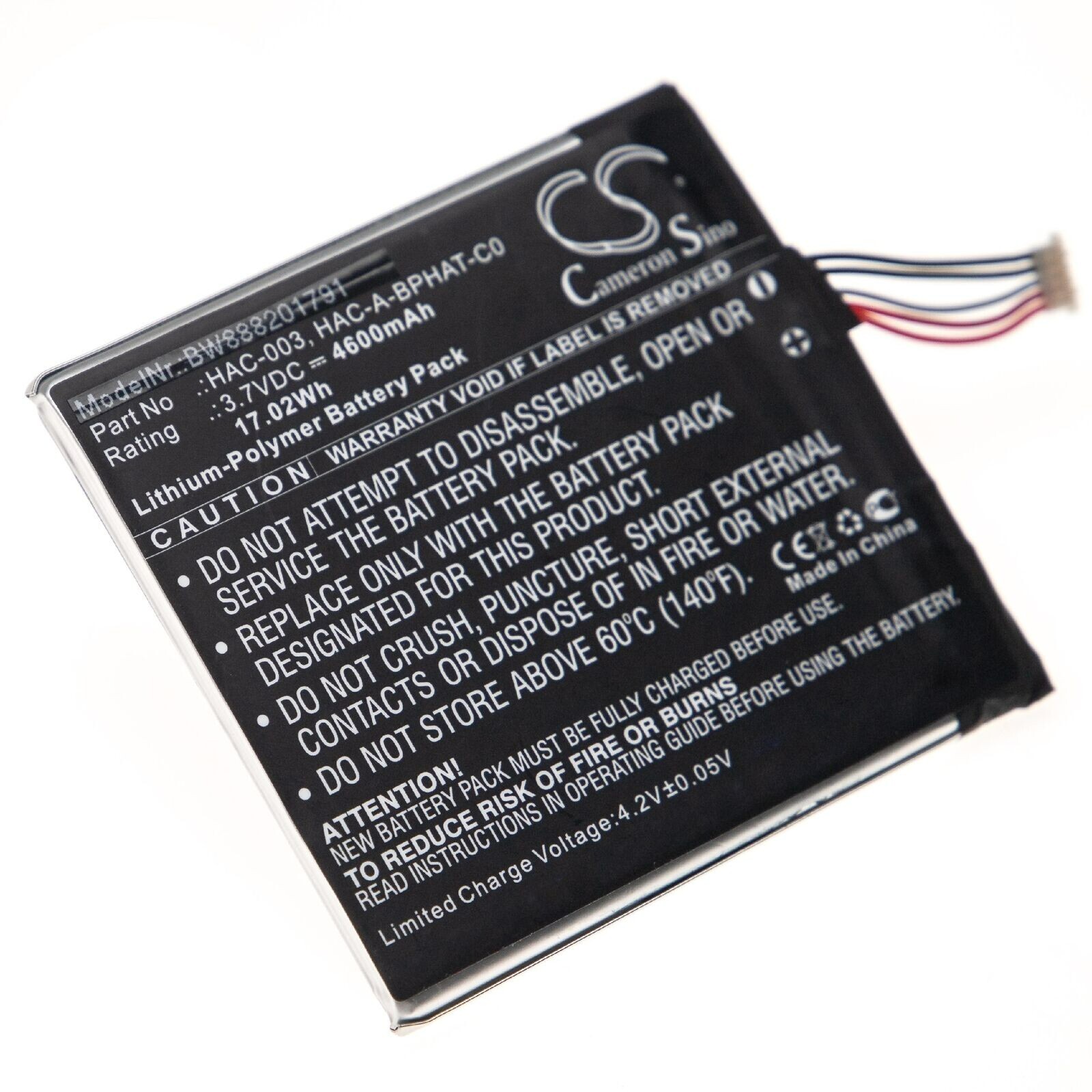 Batteria per Nintendo Switch HAC-003 HAC-S-JP/EU-C0 4600mAh