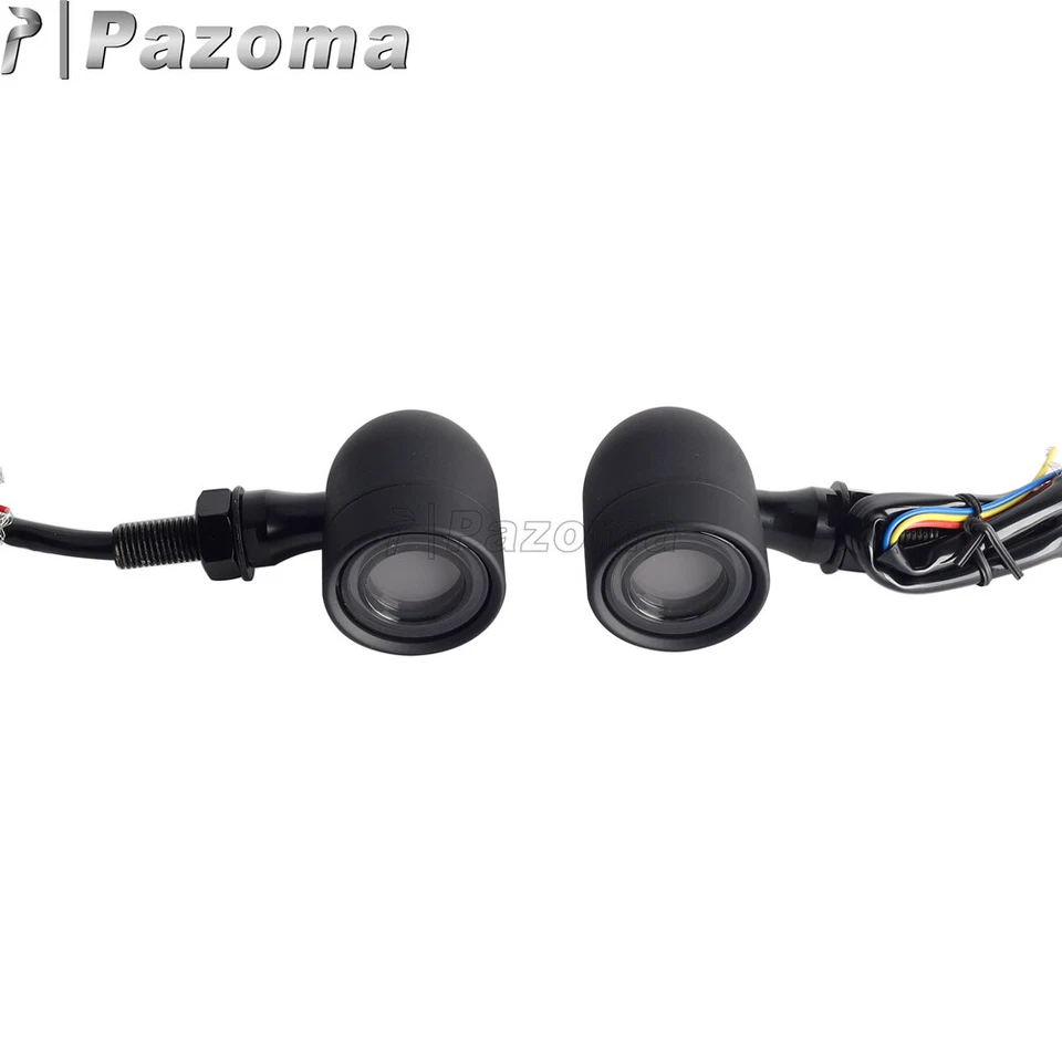 2X Luz de señal de giro ámbar y rojo para Suzuki Boulevard M50/90 Honda Goldwing 1800 Foto 4 de 4