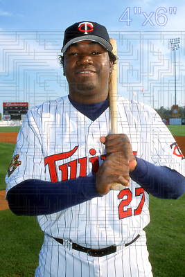 David Ortiz - 2002 Minnesota Twins - choose a size - full color