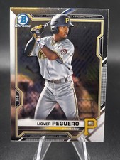 2021  BOWMAN CHROME PROSPECTS BASE #BCP-52 LIOVER PEGUERO PITTSBURGH PIRATES