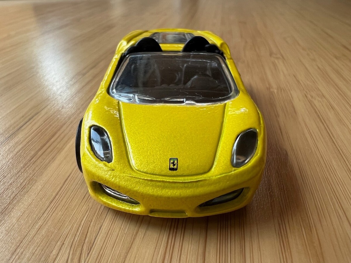 FERRARI F430 SPIDER YELLOW 1/64 HOT WHEELS 2006 FIRST