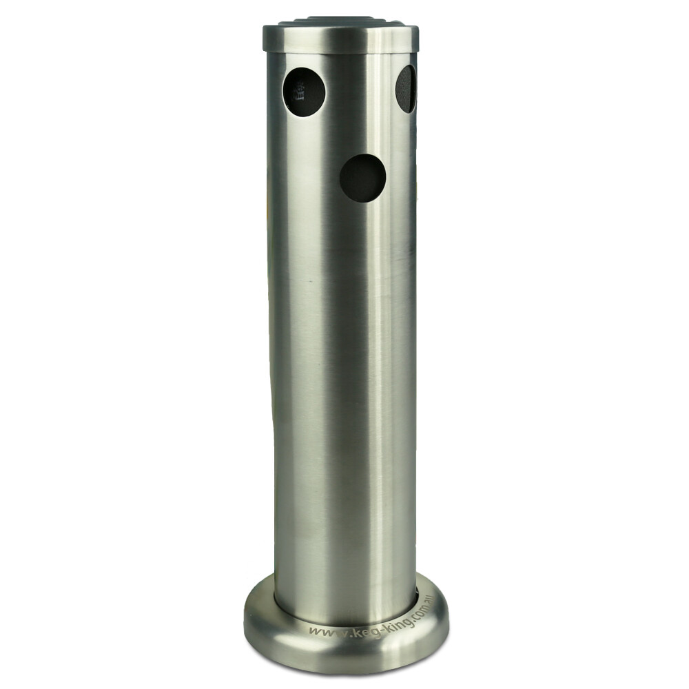 Fermenter King Stainless Steel Triple Tap Font - Buy 2+ For 10% Discount