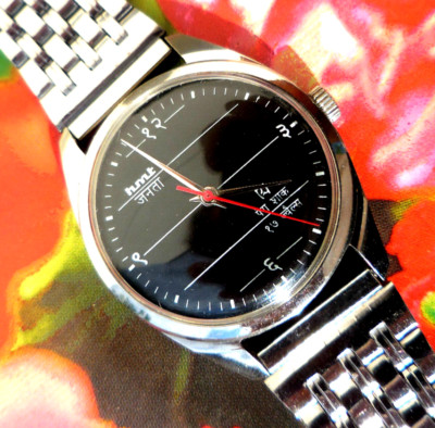 ALTES MECHANISCHES HMT, ELEGANTES HERRENMODELL, 17 RUBINE, 70/80ER JAHRE WIE NEU 