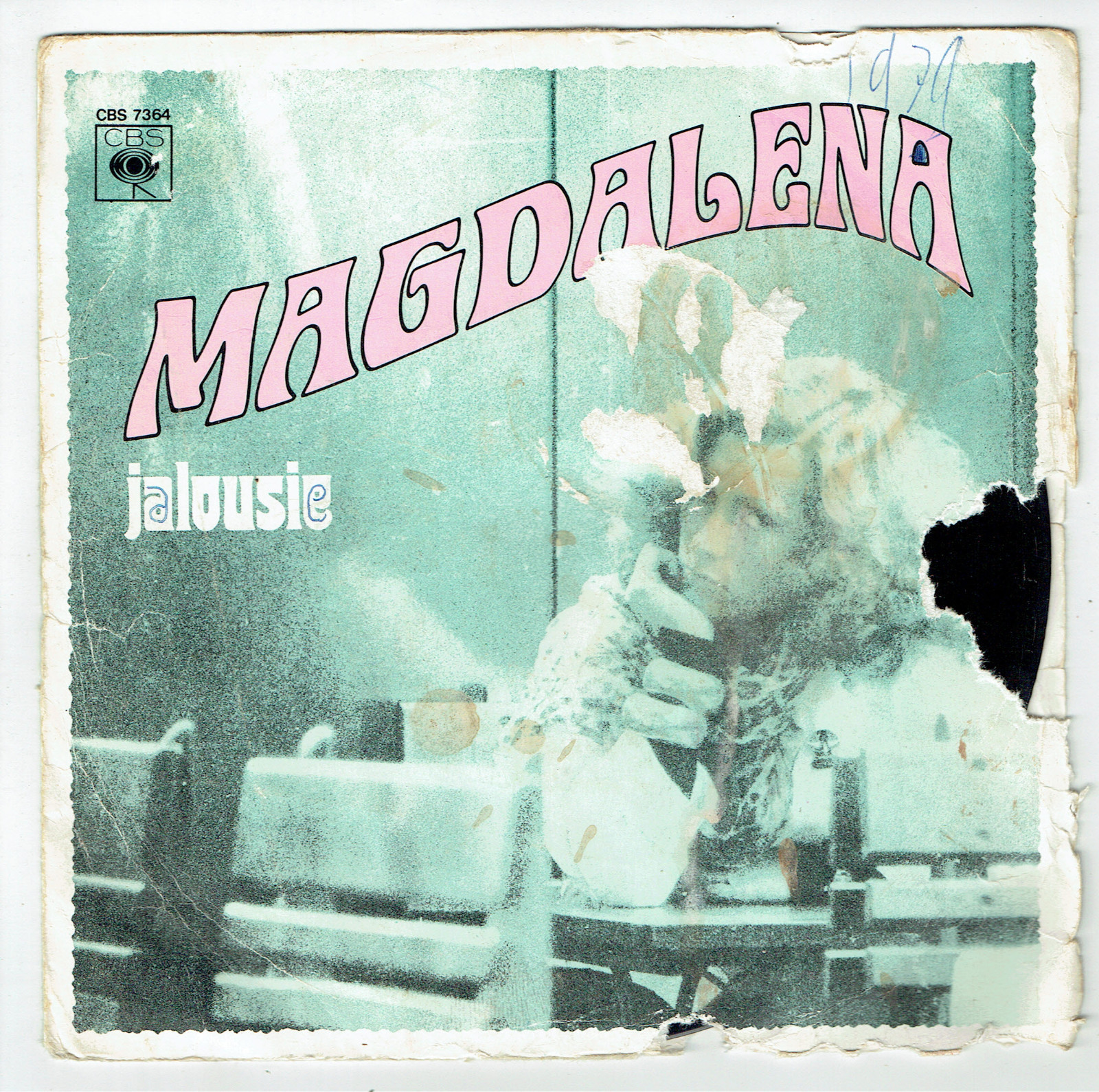 Magdalena Vinyl 45 RPM 7"" Magdalena - Jalousie - CBS 7364 Rare Reduced Shipping