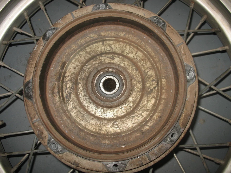 Llanta buje rueda trasera 1983 KTM 504 500 GS K4 504GS CUATRO TIEMPOS 1982 82 83 Foto 4 de 4