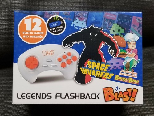 Console Retro Atari Legends Flashback Blast! - 12 Jeux Classiques - HDMI - Neuf
