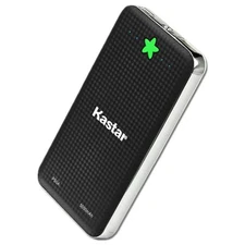 Kastar Portable 1USB 5000mAh Power Bank External Charger For Mobile Phone BLACK