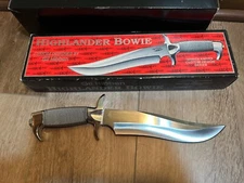 GIL HIBBEN HIGHLANDER BOWIE KNIFE UC627