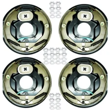 4 Pcs Electric Trailer Brake Assembly 10" x 2-1/4" for 3500 lbs Axle (2L + 2R)