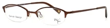 INFACE IF8809 402 Bronze Girls Kids Oval Half Rim Eyeglasses 43-17-125 B:24