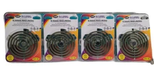 6" -  5 Turns Surface Burner Element for GE, Hotpoint, Moffat, McClary - 4 Pack