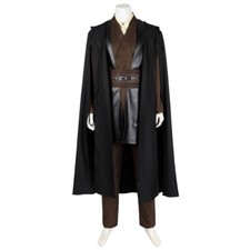 Cosplay Star Wars 2 Attack of the Clones Anakin Skywalker Costume Halloween Suit