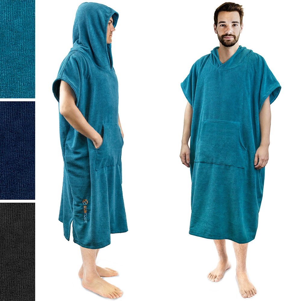 Hooded Pocket For Men Women Beach Surfer