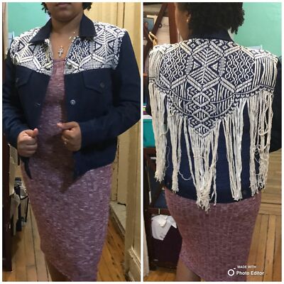 Levi's Made & Crafted Fringe Trucker Jacket M | eBay