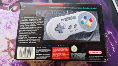 SNES Pal Controller mit Deutscher OVP Und Booklets - 第 1/10 張圖片