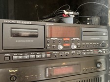 Tascam Cc-222 Mkii Cd Recorder Cassette Deck Good Working Free Shipping