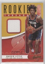 2019-20 Panini Absolute Memorabilia Rookie Threads Level 1 Nassir Little 07gz