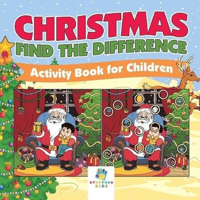 Christmas Find the Difference Activity Book for Children by Educando Kids (Engli