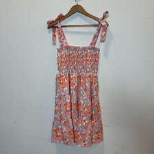 Pink Lily Women  s Dress Floral Sundress Smocked Size M